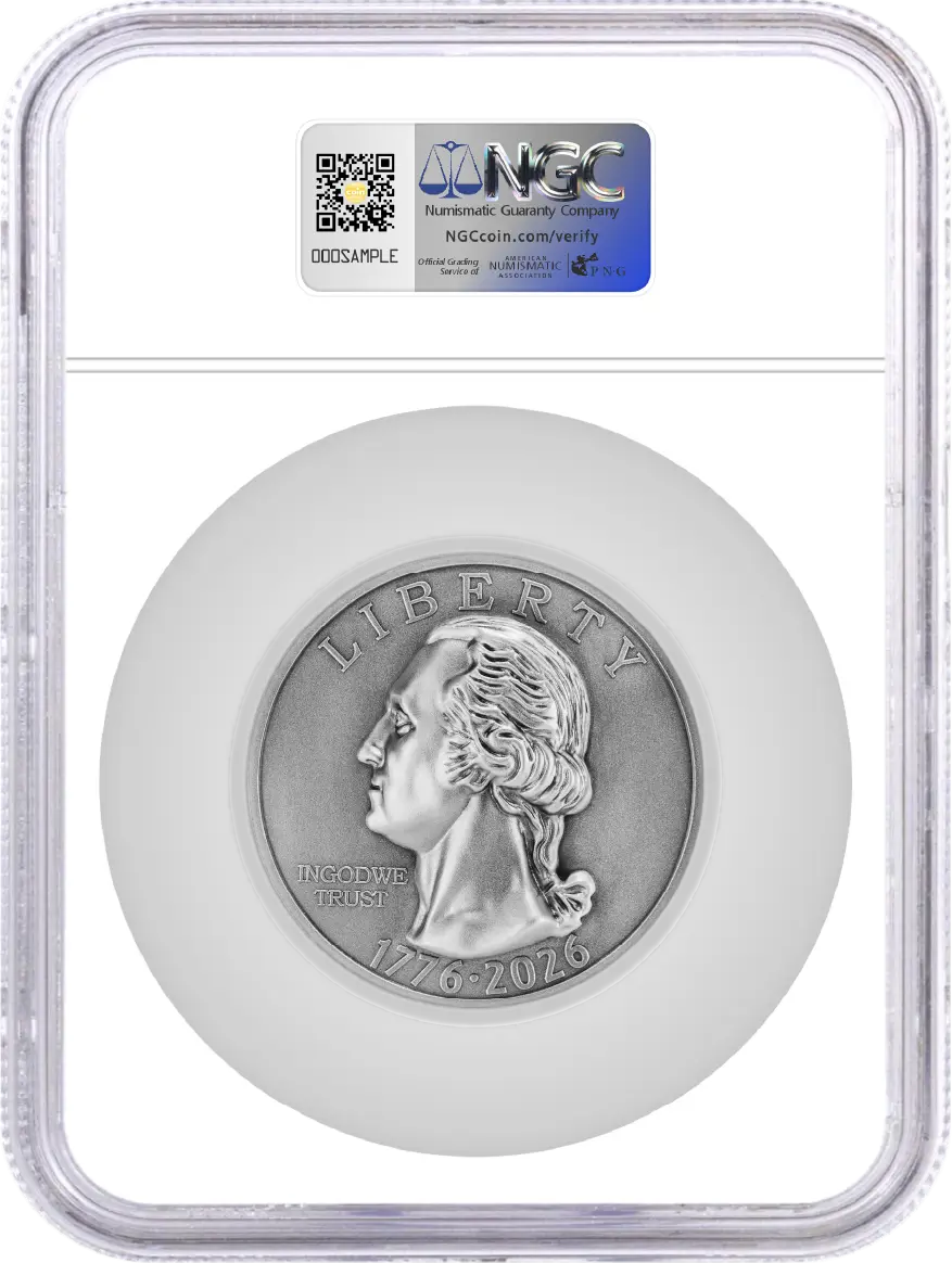 Coming To Life Bicentennial Quarter Reverse